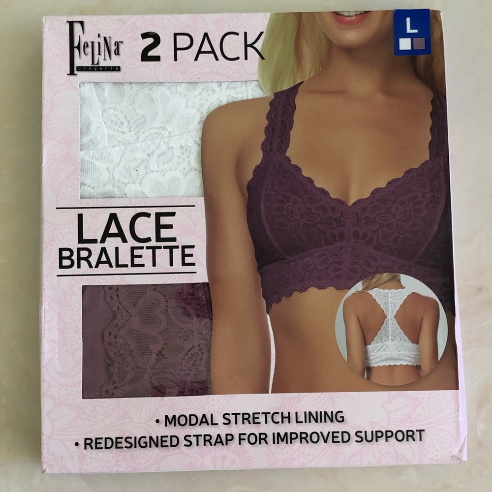 Felina Lingerie Lace Bralette